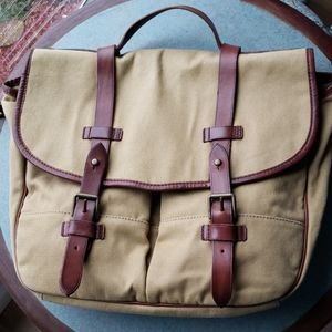 Men's Canvass Polo Ralph Lauren Messenger Bag